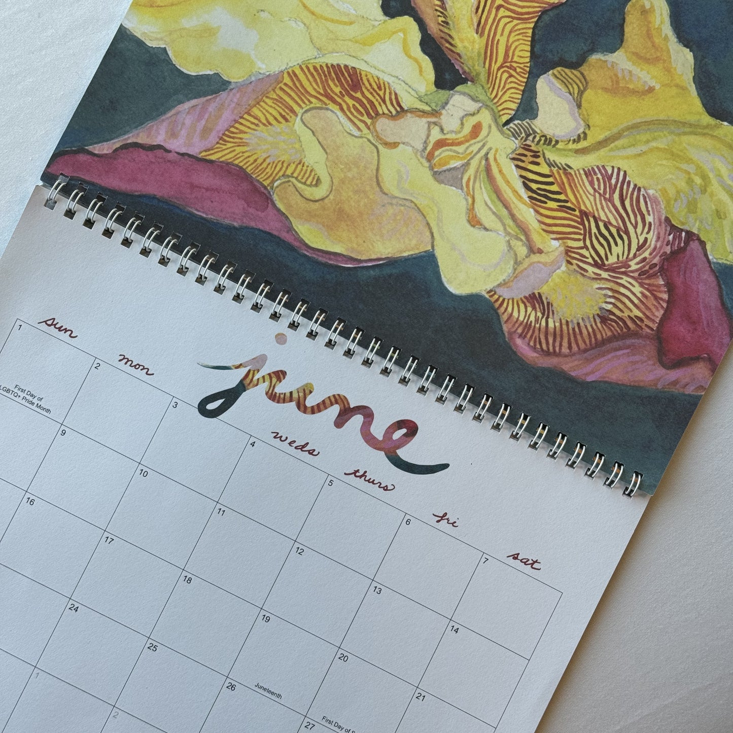 2025 Bloom Calendar