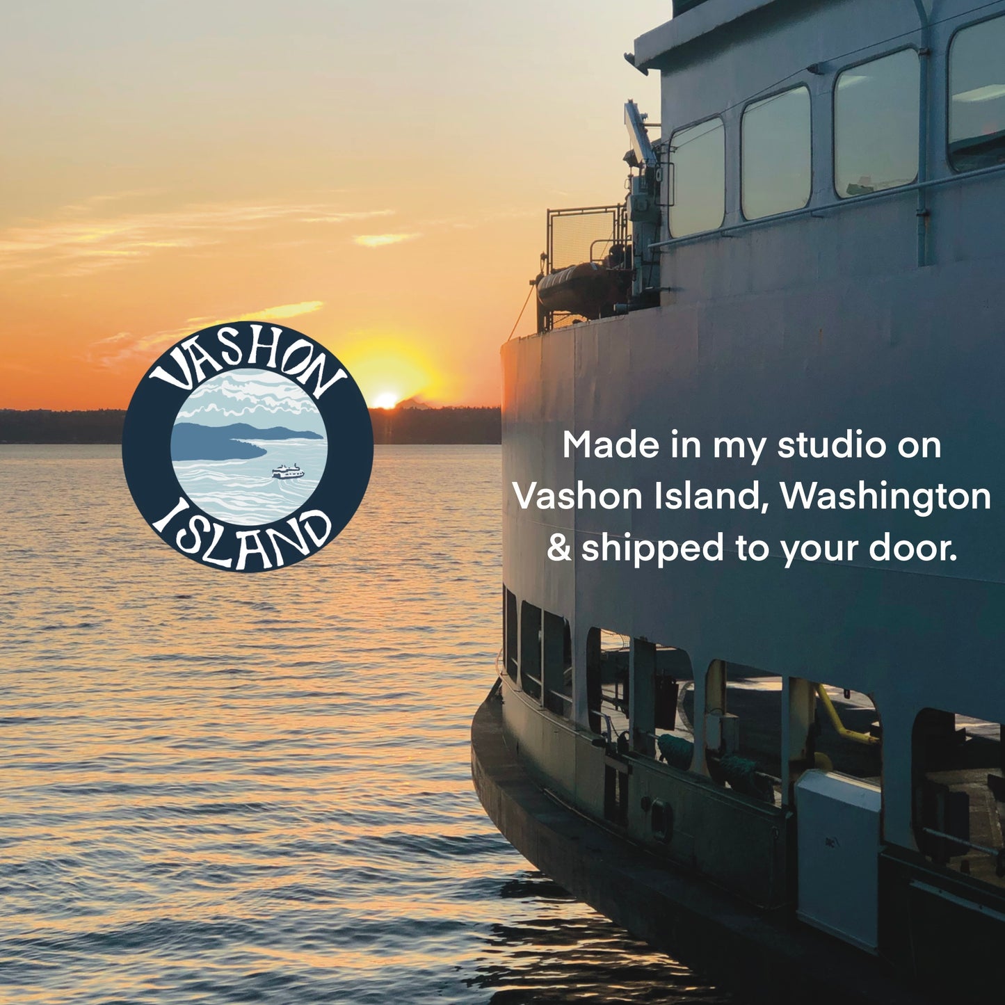 Vashon Island 'Strawberry' Sticker