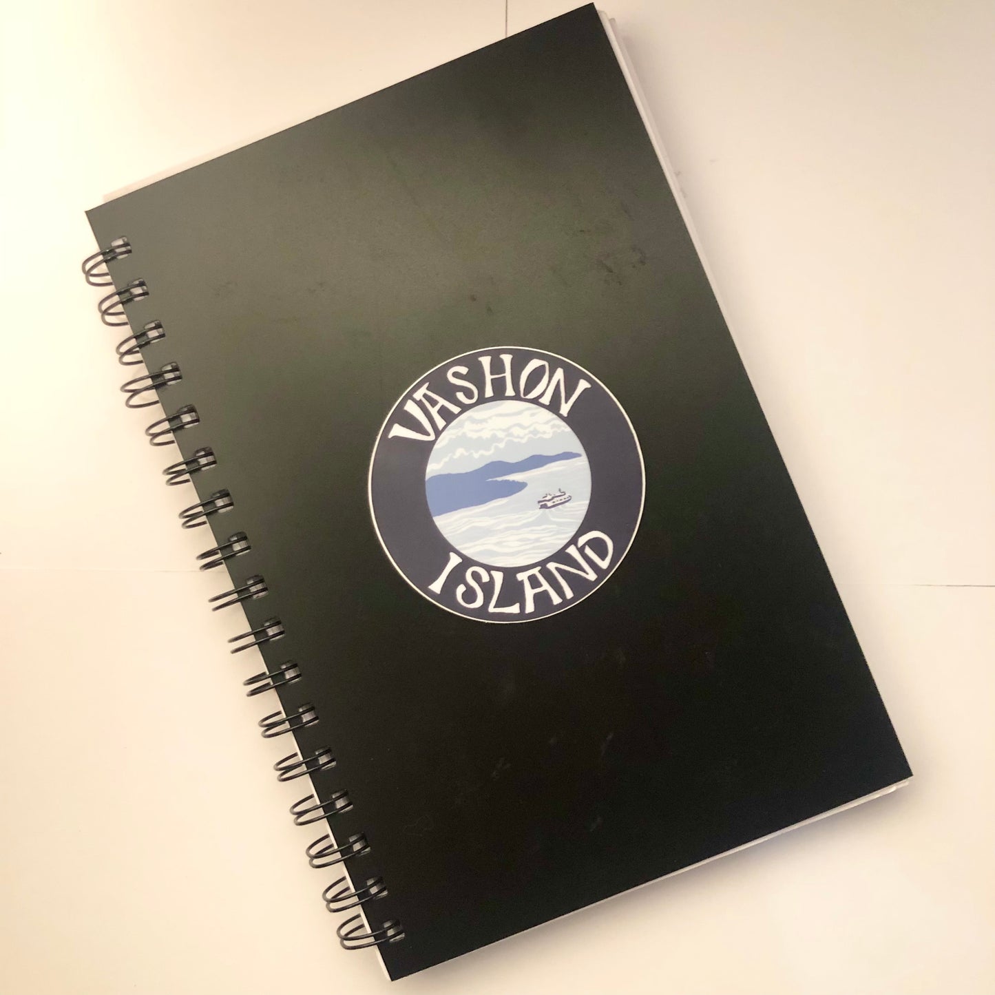 Vashon Island 'Ferry & Island' Sticker