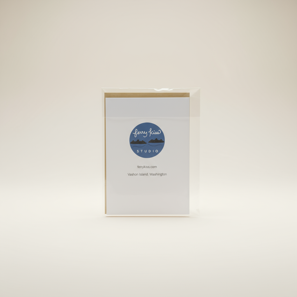 'Quiet Magic' holiday greeting card