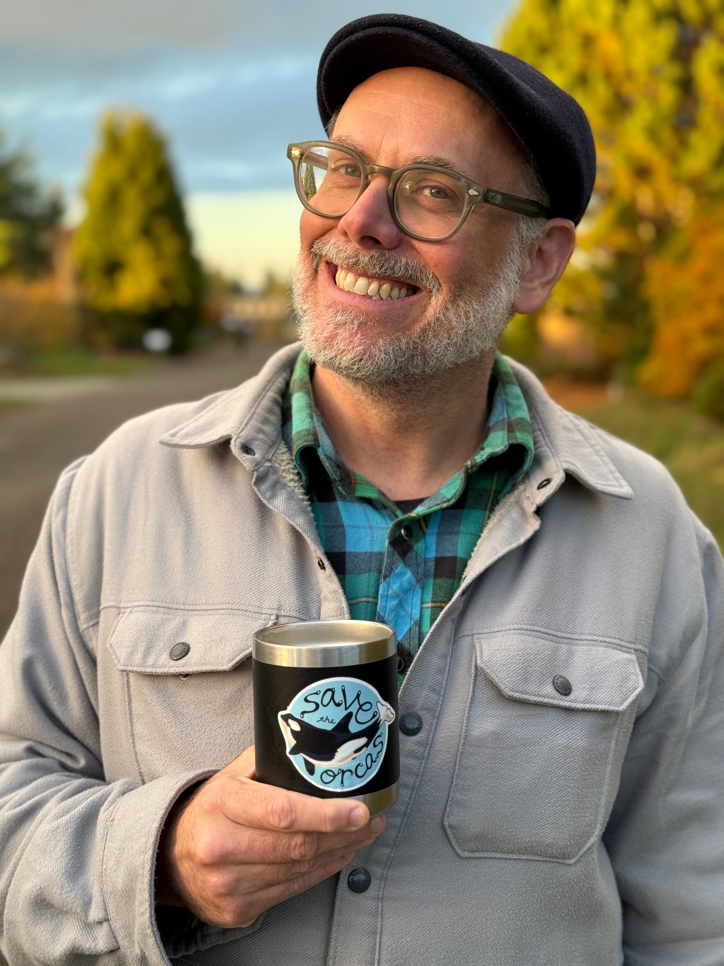 'Save the Orcas' Sticker