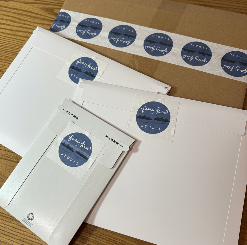 'Quiet Magic' holiday greeting card