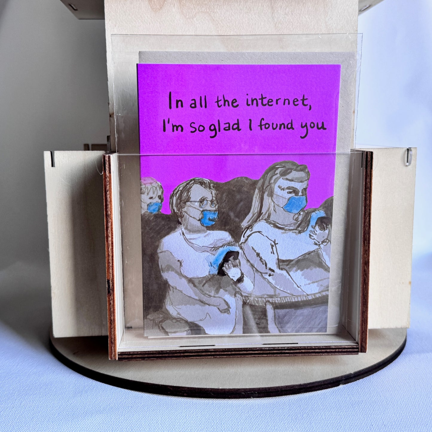 In All the Internet, I’m So Glad I Found You – Modern Love Funny Valentine’s Day Card