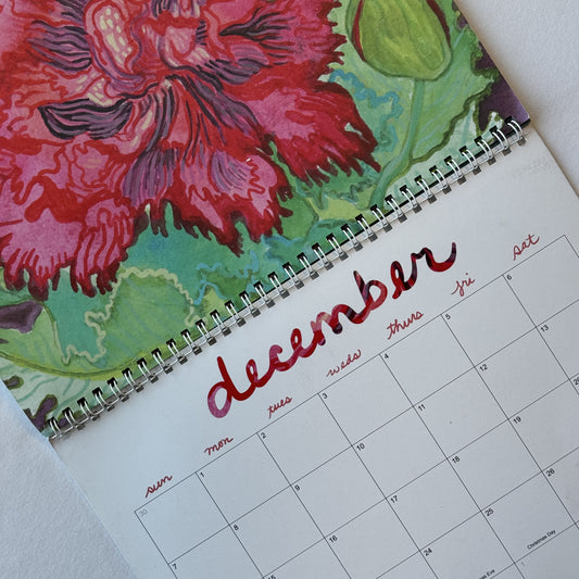 2025 Bloom Calendar