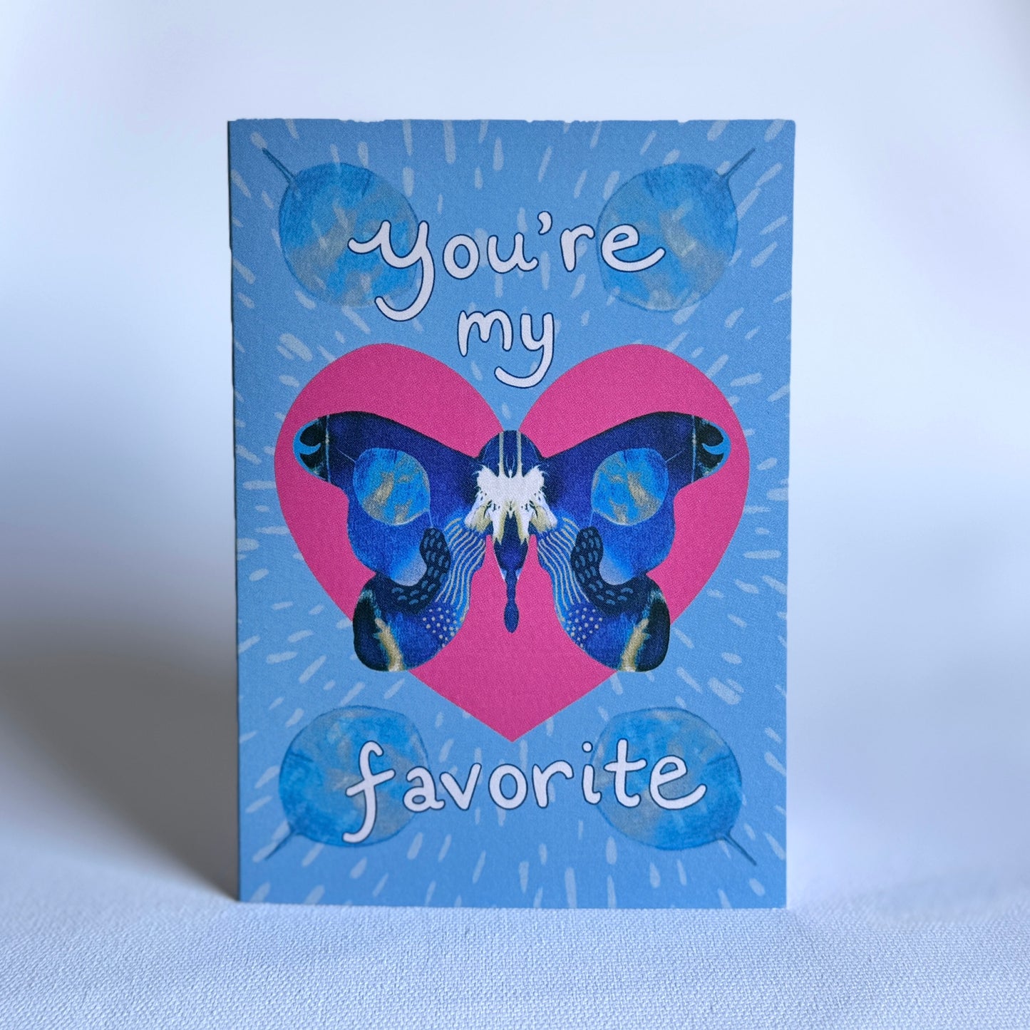 You’re My Favorite – Butterfly Heart Card