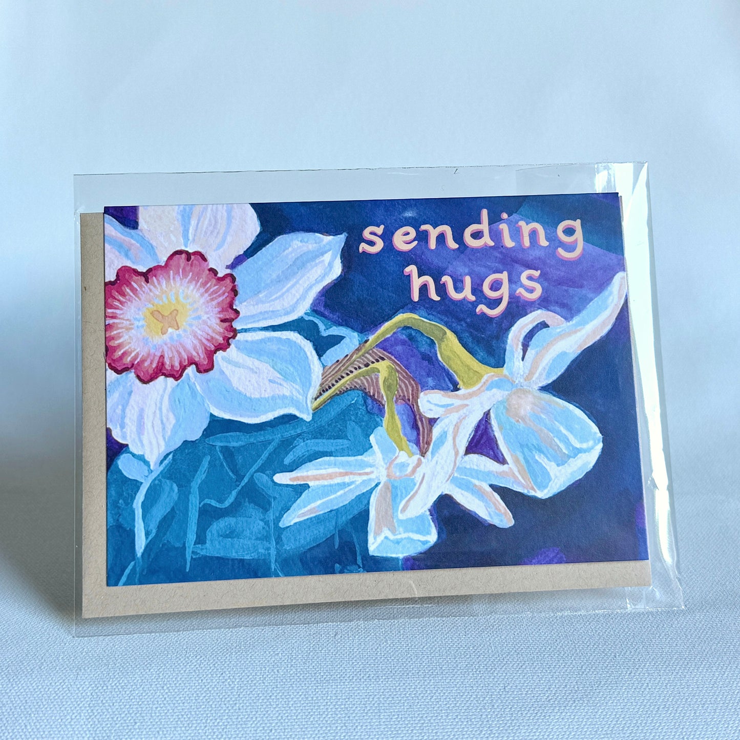 'Sending Hugs' greeting card