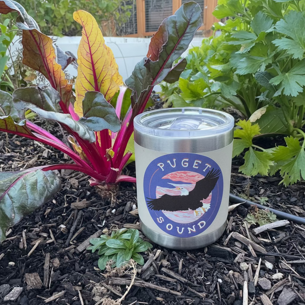 'Puget Sound' Bald Eagle Sticker