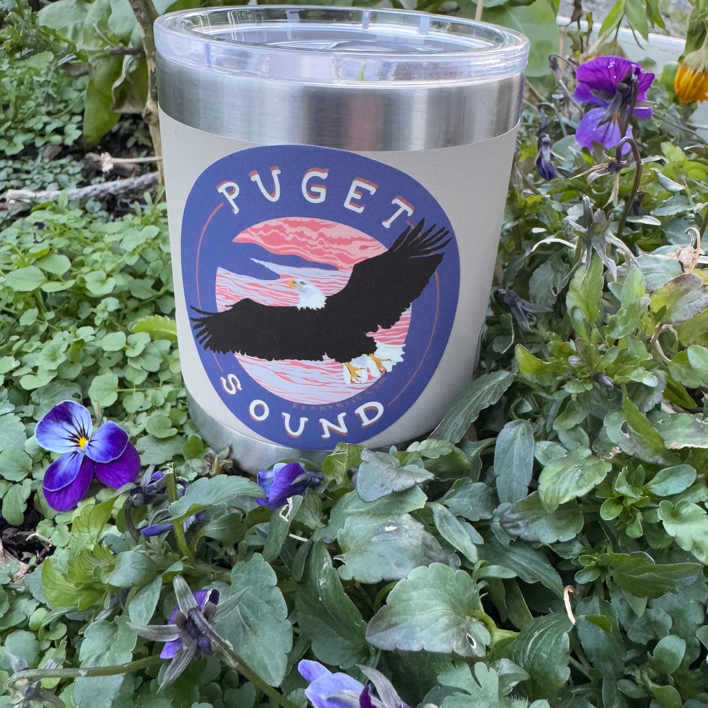 'Puget Sound' Bald Eagle Sticker