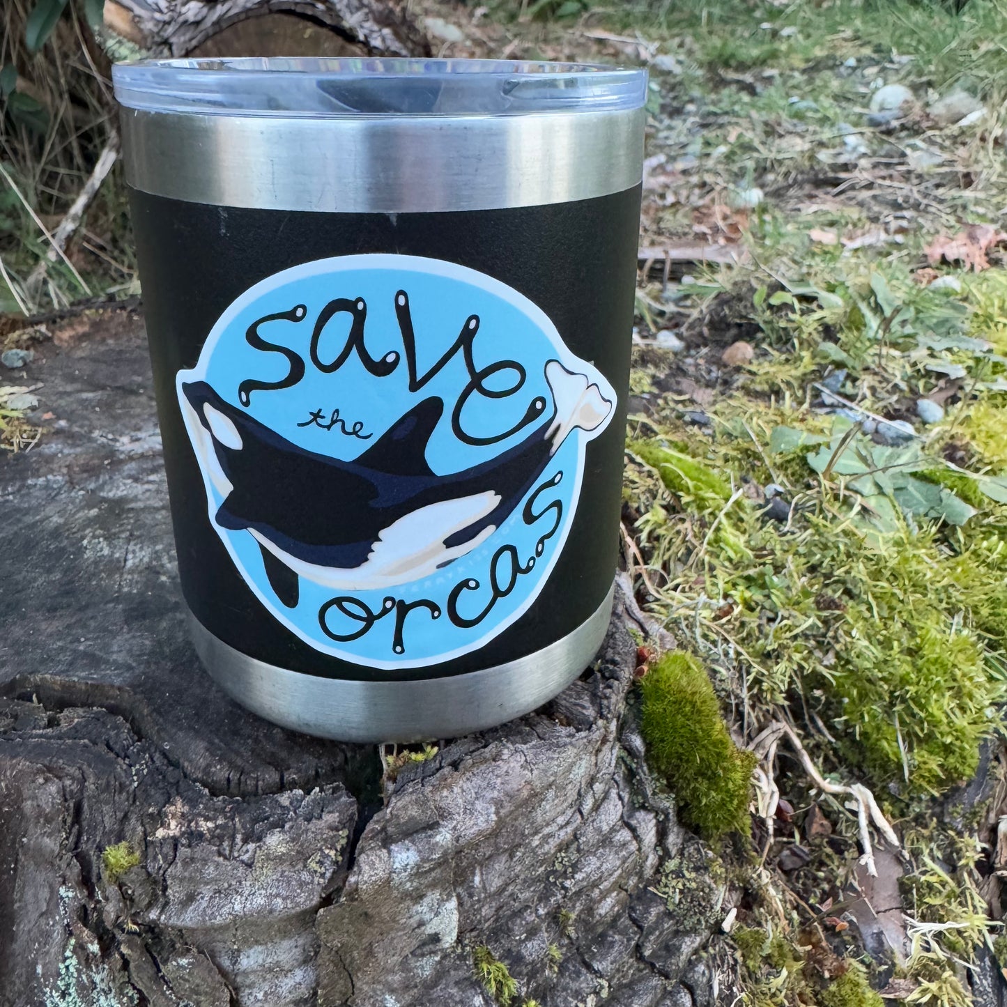 'Save the Orcas' Sticker