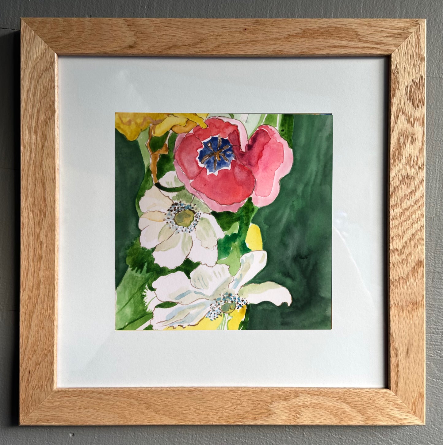 'Tulips' Framed Original Painting